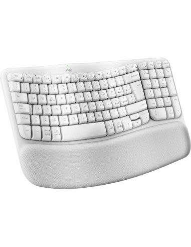 Logitech Wave Keys tastiera Ufficio RF senza fili + Bluetooth QWERTY Italiano Bianco