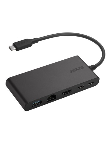 ASUS Dock 4K Cablato USB 3.2 Gen 2 (3.1 Gen 2) Type-C Nero