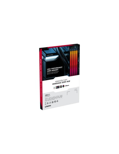 Kingston Technology FURY 48GB 7200MT s DDR5 CL38 DIMM (Kit da 2) Renegade RGB XMP