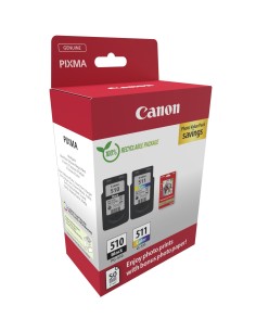 Canon 2970B017 cartuccia d'inchiostro 2 pz Originale Nero, Ciano, Magenta, Giallo 2