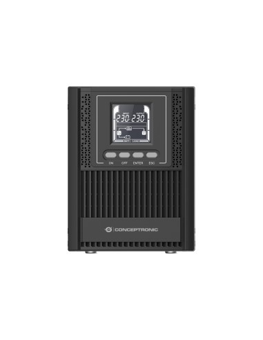 Conceptronic ZEUS52E1K gruppo di continuità (UPS) Doppia conversione (online) 1 kVA 900 W 4 presa(e) AC