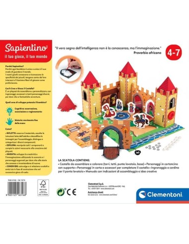 Clementoni Science & Jeu construction 16316 giocattolo e kit di scienza per bambini
