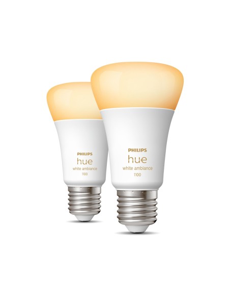 Philips Hue White ambiance 2 Lampadine Smart E27 75 W