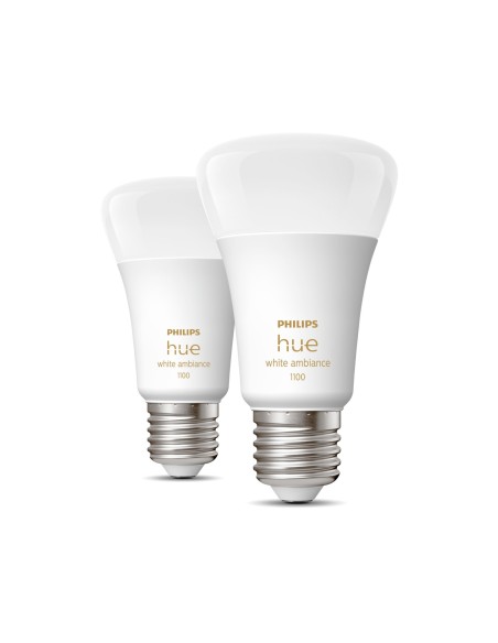 Philips Hue White ambiance 2 Lampadine Smart E27 75 W