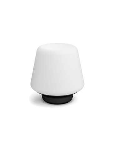 Philips Hue White ambiance Wellness Lampada Smart Tavolo Nera + Dimmer Switch