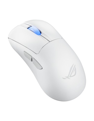 ASUS ROG Keris II Ace Wireless AimPoint White mouse Giocare Mano destra RF Wireless + Bluetooth + USB Type-A Ottico 42000 DPI