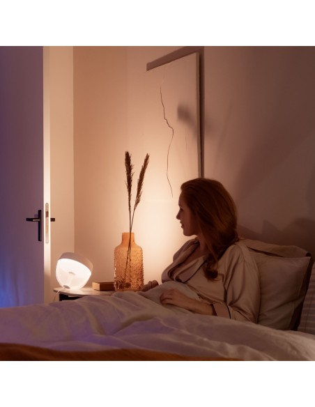 Philips Hue White and Color ambiance IRIS Lampada Smart da Tavolo Nera
