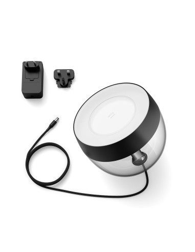 Philips Hue White and Color ambiance IRIS Lampada Smart da Tavolo Nera