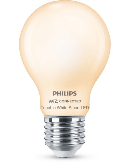 Philips LED Lampadina Smart Dimmerabile Luce Bianca da Calda a Fredda Attacco E27 60W Goccia