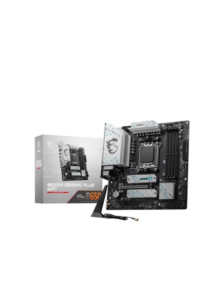MSI B650M GAMING PLUS WIFI scheda madre AMD B650 Presa di corrente AM5 micro ATX