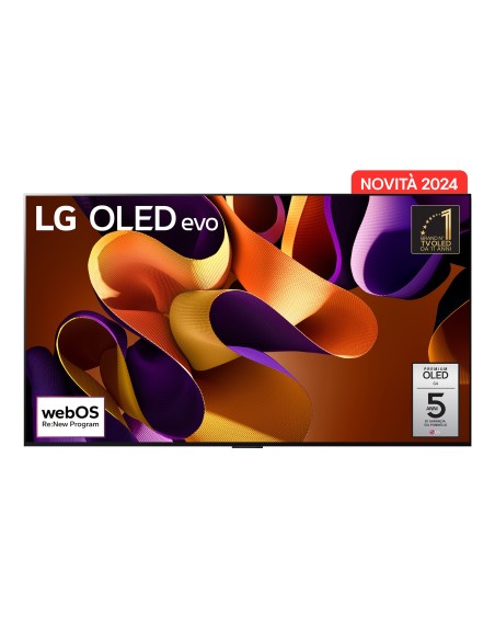 LG OLED evo G4 55'' Serie OLED55G45LW, 4K, 4 HDMI, Dolby Vision, SMART TV 2024