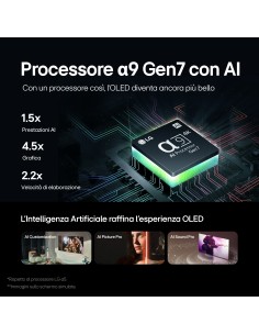 LG OLED evo C4 65'' Serie OLED65C44LA, 4K, 4 HDMI, Dolby Vision, SMART TV 2024 2