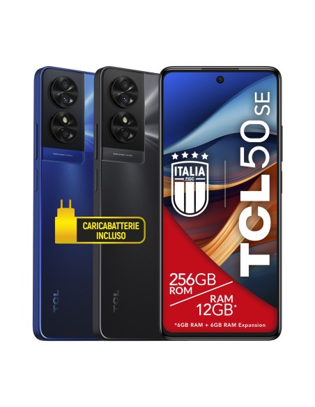 TCL 50 SE 17,2 cm (6.78") Doppia SIM Android 14 4G USB tipo-C 6 GB 256 GB 5010 mAh Grigio