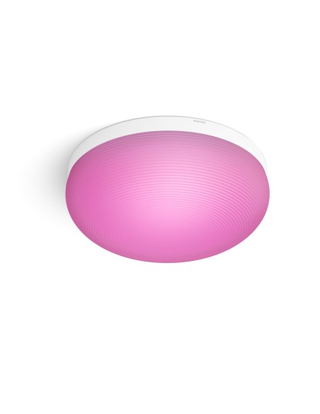 Philips Hue White and Color ambiance Flourish Plafoniera Smart Bianco in Vetro