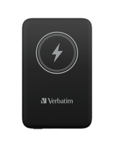 Verbatim Charge 'n' Go Polimeri di litio (LiPo) 10000 mAh Carica wireless Nero