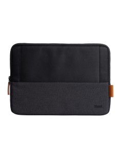 Trust Lisboa 33,8 cm (13.3") Custodia a tasca Nero, Grigio