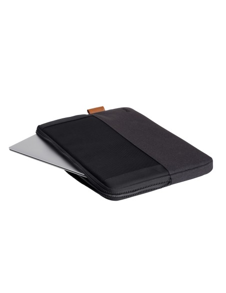 Trust Lisboa 33,8 cm (13.3") Custodia a tasca Nero, Grigio