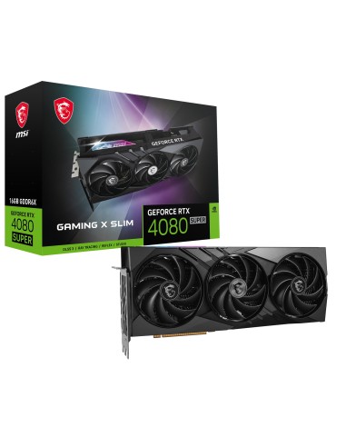 MSI GAMING GeForce RTX 4080 SUPER 16G X SLIM NVIDIA 16 GB GDDR6X
