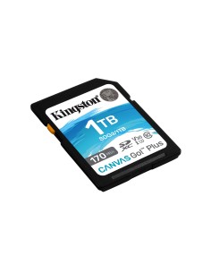 Kingston Technology Scheda SDXC Canvas Go Plus 170R C10 UHS-I U3 V30 da 1TB 2
