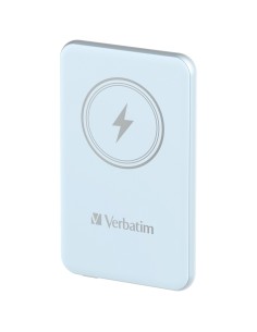 Verbatim Charge 'n' Go Polimeri di litio (LiPo) 5000 mAh Carica wireless Blu