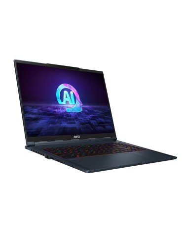 MSI Stealth 16 AI STUDIO A1VHG-089IT Intel Core Ultra 9 185H Computer portatile 40,6 cm (16") WQUXGA 32 GB DDR5-SDRAM 2 TB SSD