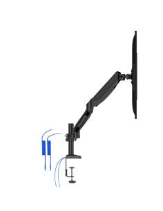 AOC AD110DX supporto da tavolo per Tv a schermo piatto 81,3 cm (32") Nero Scrivania 2
