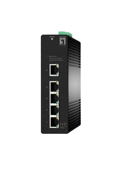 LevelOne IGS-2105 switch di rete Gestito L2 Gigabit Ethernet (10 100 1000) Nero