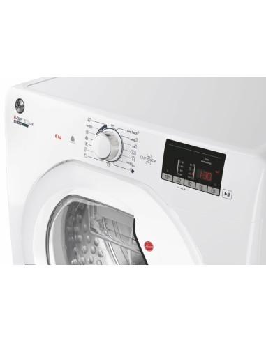 Hoover HLE H8A2DE-S asciugatrice Libera installazione Caricamento frontale 8 kg A++ Bianco