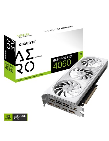 Gigabyte AERO GeForce RTX 4060 OC 8G NVIDIA 8 GB GDDR6