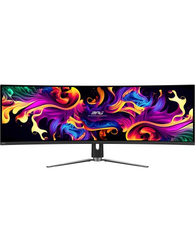 MSI MPG 491CQP QD-OLED Monitor PC 124,5 cm (49") 5120 x 1440 Pixel DQHD QDOLED Nero
