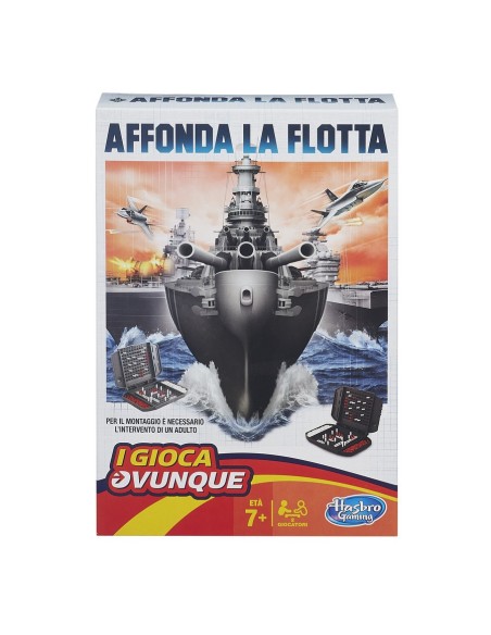 Hasbro Gaming Affonda la Flotta - Travel (gioco in scatola, Gaming)