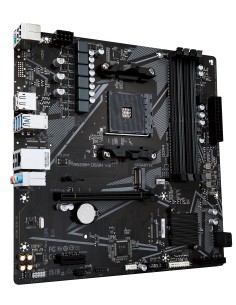Gigabyte Scheda madre A520M DS3H V2 - Supporta CPU AMD Ryzen serie 5000 AM4, fino a 4733 MHz DDR4 (OC), PCIe 3.0 x16, LAN GbE, 2