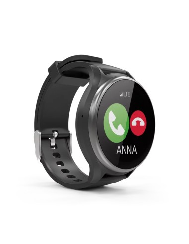 Emporia WATCH-LTE 2,79 cm (1.1") IPS Digitale 240 x 240 Pixel Touch screen 4G Nero, Argento Wi-Fi GPS (satellitare)