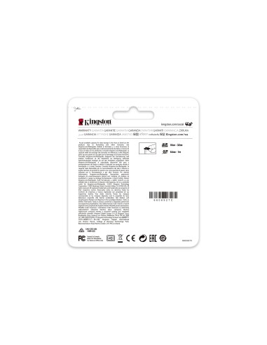 Kingston Technology Scheda microSDXC Canvas Go Plus 170R A2 U3 V30 da 1TB confezione singola senza adattatore