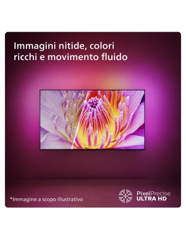 Philips Ambilight TV 43PUS8079 43“ 108cm 4K UHD LED Dolby Atmos Titan OS