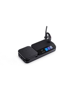 Yealink BH71-WORKSTATION cuffia e auricolare Wireless In-ear Ufficio Bluetooth Base di ricarica Nero