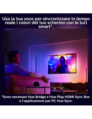 Philips Hue White and Color ambiance Hue White and Color AmbianceGradient Play gradient light tube Large Nera