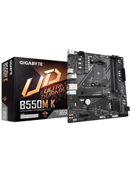 Gigabyte B550M K scheda madre AMD B550 Socket AM4 micro ATX