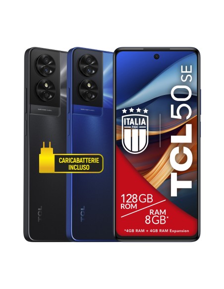 TCL 50 SE 17,2 cm (6.78") Doppia SIM Android 14 4G USB tipo-C 6 GB 256 GB 5010 mAh Blu