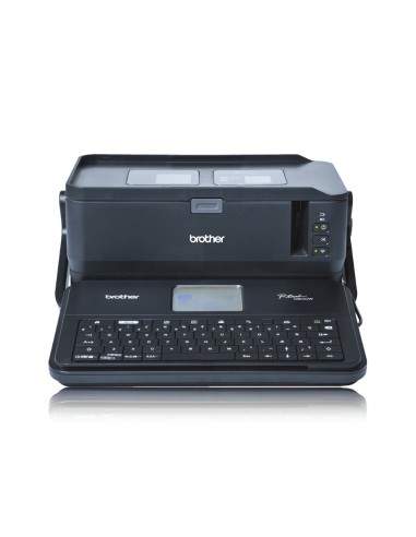 Brother PT-D800W stampante per etichette (CD) Trasferimento termico 360 x 360 DPI 60 mm s Con cavo e senza cavo TZe Wi-Fi QWERTY