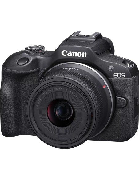 Canon EOS R100 + RF-S 18-45mm F4.5-6.3 IS STM + RF-S 55-200mm F5-7.1 IS STM Kit MILC 24,1 MP CMOS 6000 x 4000 Pixel Nero