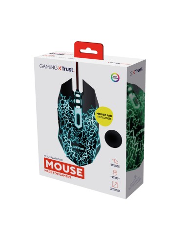 Trust 24752 mouse Giocare Ambidestro USB tipo A 4000 DPI