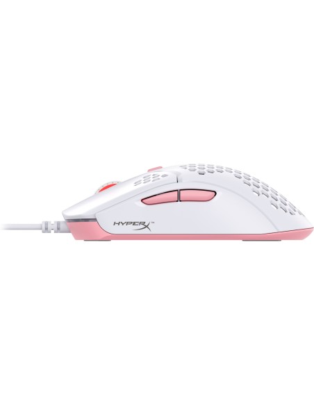 HyperX Pulsefire Haste – Gaming mouse (bianco-rosa)