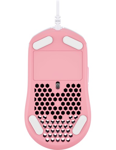 HyperX Pulsefire Haste – Gaming mouse (bianco-rosa)