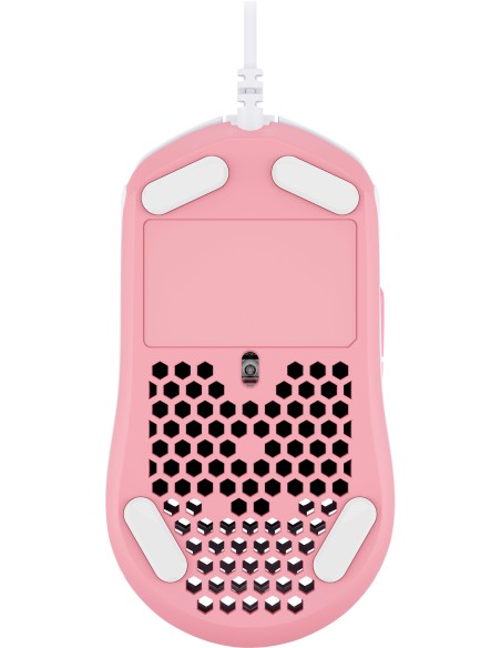 HyperX Pulsefire Haste – Gaming mouse (bianco-rosa)