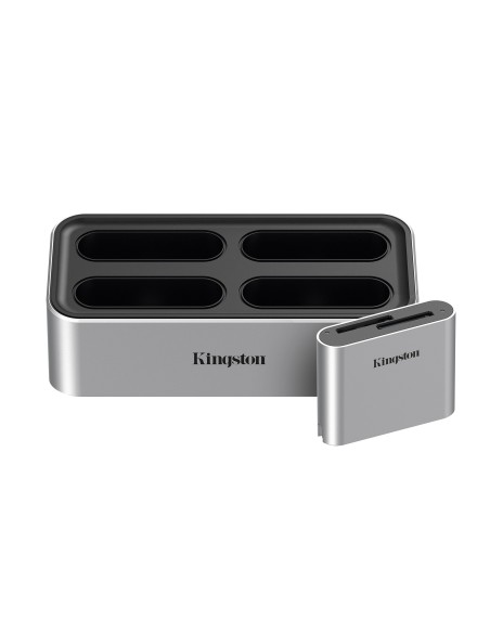 Kingston Technology Dock station per flusso di lavoro USB-C 3.2 Gen2 con lettore di schede SD UHS-II a doppio slot