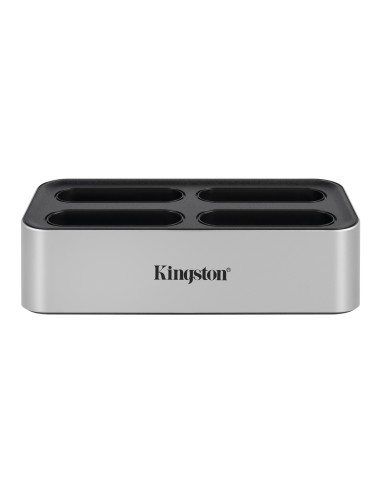 Kingston Technology Dock station per flusso di lavoro USB-C 3.2 Gen2 con lettore di schede SD UHS-II a doppio slot