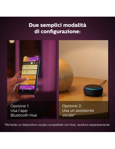 Philips Hue White and Color ambiance IRIS Lampada Smart da Tavolo Rame
