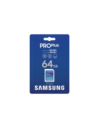 Samsung PRO Plus SD Card - Scheda di memoria 64GB (2023)