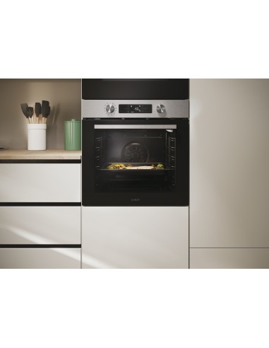 Candy CA6 N3B1HTX 78 L A++ Nero, Acciaio inox